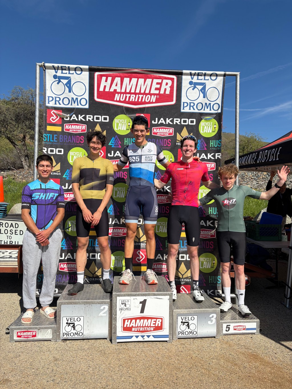 Pine Flat Road Race Open Category&nbsp;5